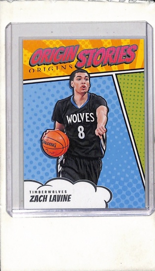 ZACH LAVINE 2024-25 PANINI ORIGINS ORIGIN STORIES CASE HIT INSERT SP