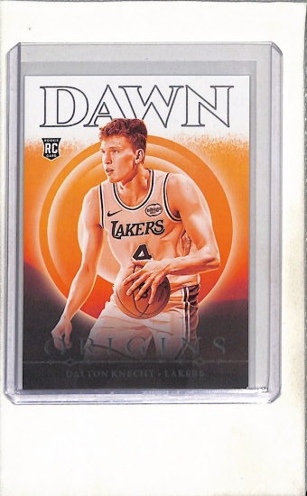 DALTON KNECHT 2024-25 PANINI ORIGINS DAWN CASE HIT ROOKIE CARD
