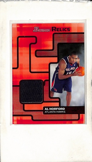 AL HORFORD 2007-08 BOWMAN JERSEY ROOKIE CARD