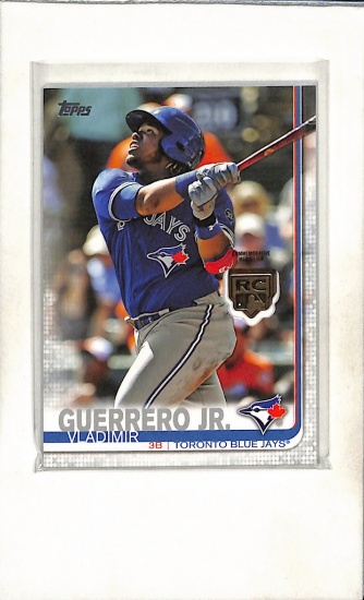VLADIMIR GUERRERO JR 2020 TOPPS ROOKIE RETROSPECTIVE MEDALLION RELIC