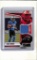 CHUBA HUBBARD 2021 PANINI PLAYBOOK JERSEY ROOKIE CARD