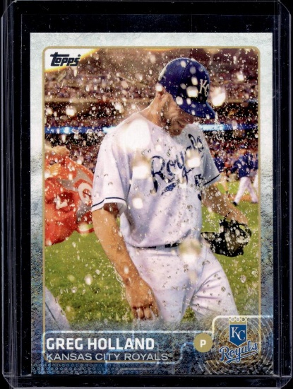 GREG HOLLAND 2015 TOPPS GATORADE CELBRATION VARIATION SSP