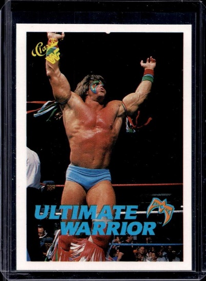 ULTIMATE WARRIOR 1990 WWF CLASSIC ROOKIE CARD