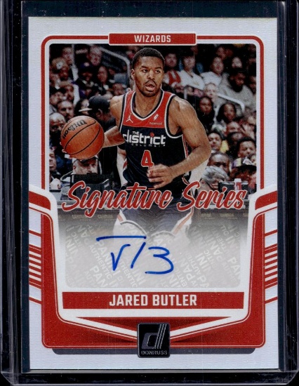 JARED BUTLER 2024-25 DONRUSS AUTOGRAPH CARD