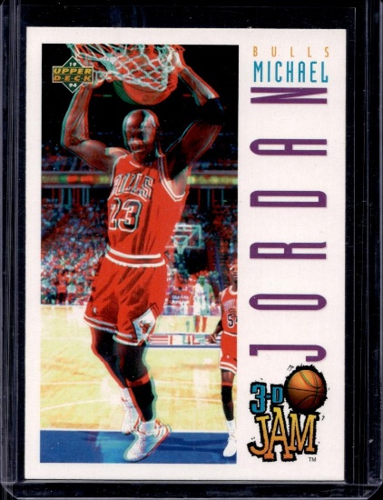 MICHAEL JORDAN 1993-94 UPPER DECK 3-D JAM