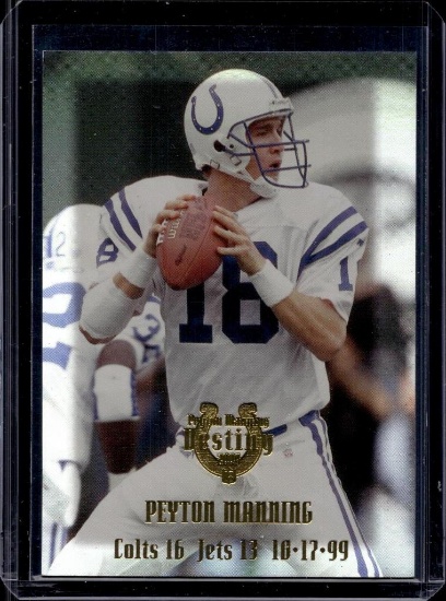 PEYTON MANNING 2000 COLLECTORS EDGE DESTINY INSERT