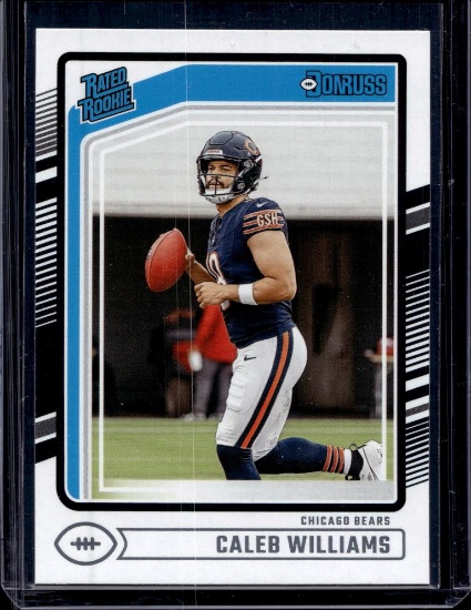 CALEB WILLIAMS 2024 DONRUSS ROOKIE CARD
