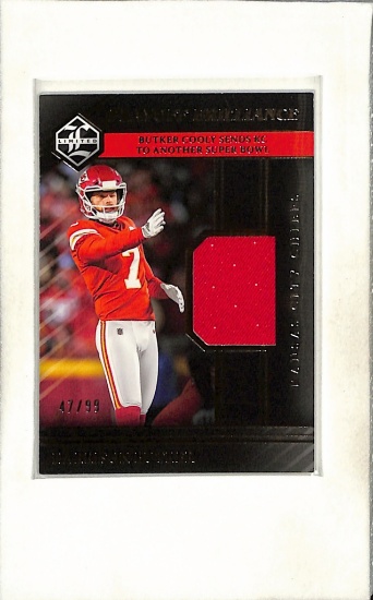 HARRISON BUTKER 2023 PANINI LIMITED GAME USED JERSEY CARD
