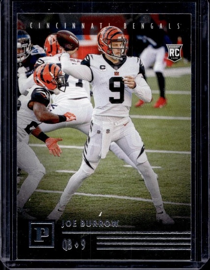 JOE BURROW 2020 PANINI ROOKIE CARD