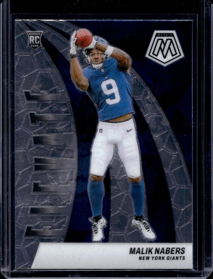 MALIK NABERS 2024 PANINI MOSAIC ELEVATE ROOKIE CARD