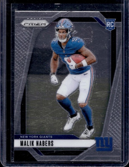 MALIK NABERS 2024 PANINI PRIZM ROOKIE CARD