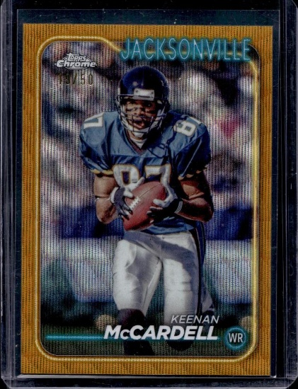 KEENAN MCCARDELL 2024 TOPPS CHROME GOLD WAVE REFRACTOR SP