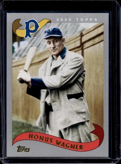 HONUS WAGNER 2020 TOPPS ARCHIVES SILVER BORDER SP