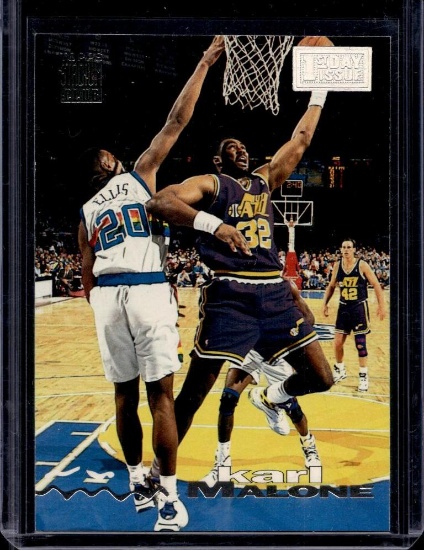 KARL MALONE 1993-94 STADIUM CLUB 1ST DAY ISSUE SP