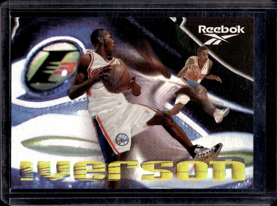 ALLEN IVERSON 1997-98 SKYBOX PREMIUM THE ANSWER SILVER