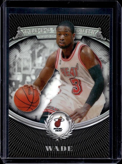 DWYANE WADE 2008-09 TOPPS TREASURY REFRACTOR