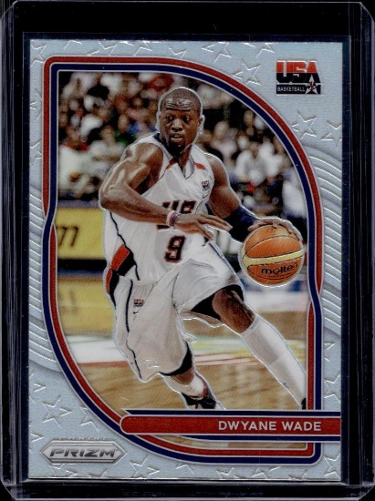 DWYANE WADE 2020-21 PANINI PRIZM USA SILVER PRIZM