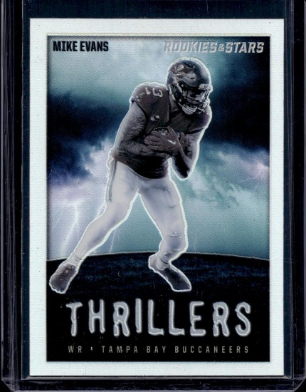 MIKE EVANS 2023 PANINI ROOKIES & STARS THRILLERS SILVER PRIZM
