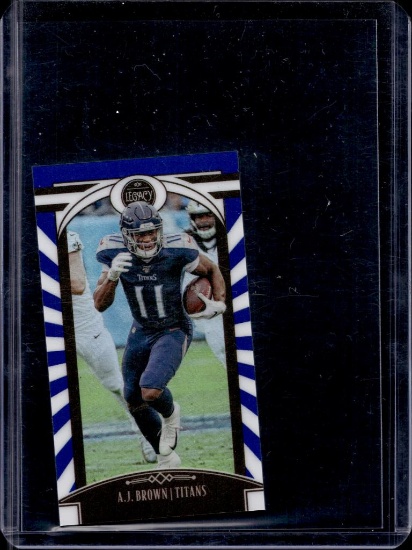 A.J. BROWN 2020 PANINI LEGACY MINI PURPLE PRIZM
