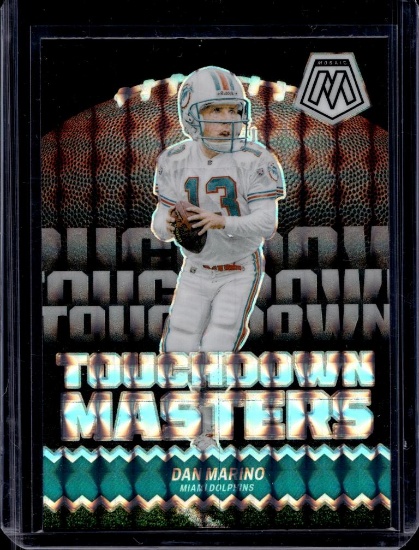 DAN MARINO 2024 PANINI MOSAIC TOUCHDOWN MASTERS GREEN PRIZM