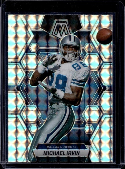 MICHAEL IRVIN 2023 PANINI MOSAIC SILVER PRIZM