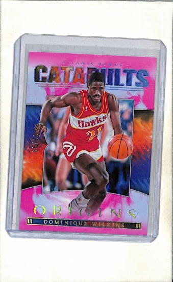 DOMINIQUE WILKINS 2022-23 PANINI ORIGINS CATAPULTS PINK INSERT