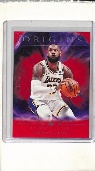 LEBRON JAMES 2024-25 PANINI ORIGINS RED