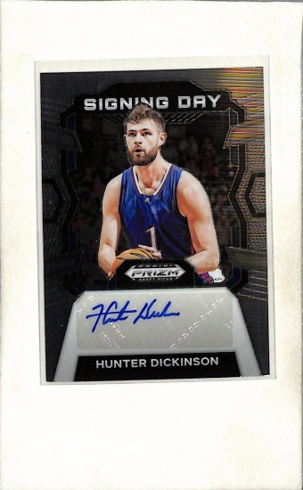 HUNTER DICKINSON 2024 PANINI PRIZM AUTOGRAPH ROOKIE CARD