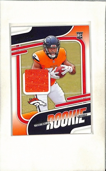 AUDRIC ESTIME 2024 PANINI ABSOLUTE JERSEY ROOKIE CARD