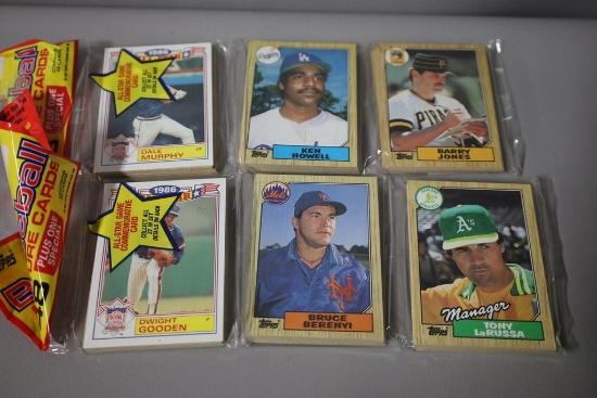 1987 TOPPS BASEBALL RACK PACKS LOT OF 2