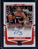 JARED BUTLER 2024-25 DONRUSS AUTOGRAPH CARD
