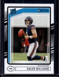CALEB WILLIAMS 2024 DONRUSS ROOKIE CARD