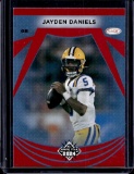 JAYDEN DANIELS 2024 SAGE RED ROOKIE CARD