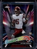 JAYDEN DANEILS 2024 TOPPS CHROME FUTURE STARS ROOKIE CARD