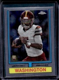 JAYDEN DANIELS 2024 TOPPS CHROME 1974 RETRO ROOKIE CARD