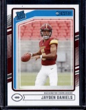 JAYDEN DANIELS 2024 DONRUSS ROOKIE CARD
