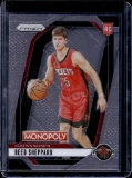 REED SHEPPARD 2024-25 PANINI PRIZM MONOPOLY ROOKIE CARD