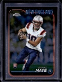 DRAKE MAYE 2024 TOPPS CHROME ROOKIE CARD