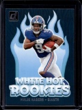 MALIK NABERS 2024 DONRUSS WHITE HOT ROOKIE CARD