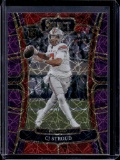 C.J. STROUD 2023 PANINI SELECT DRAFT PURPLE LAZER PRIZM ROOKIE CARD