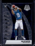 MALIK NABERS 2024 PANINI MOSAIC ELEVATE ROOKIE CARD