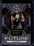 BIJAN ROBINSON 2023 PANINI SELECT FUTURES ROOKIE CARD