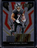 BIJAN ROBINSON 2023 PANINI SELECT TURBOCHARGED ROOKIE CARD