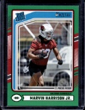 MARVIN HARRISON JR 2024 DONRUSS GREEN PRESS PROOF ROOKIE CARD