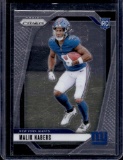MALIK NABERS 2024 PANINI PRIZM ROOKIE CARD