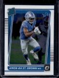 AMON-RA ST. BROWN 2021 PANINI OPTIC ROOKIE CARD