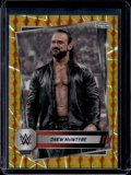 DREW MCINTYRE 2024 TOPPS CHROME WWE GOLD REFRACTOR