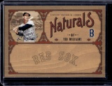 TED WILLIAMS 2005 DONRUSS LEATHER & LUMBER NATURALS INSERT
