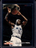 SHAQUILLE O'NEAL DAVID ROBINSON 1993-94 HOOPS FACE TO FACE INSERT
