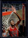 SCOTTIE PIPPEN 1993-94 UPPER DECK BEHIND THE GLASS INSERT